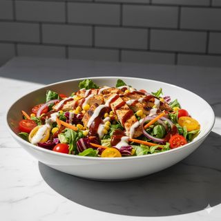 Bbq chicken salad