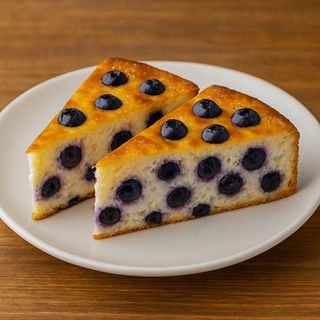 Tepsija od svježeg sira s borovnicama