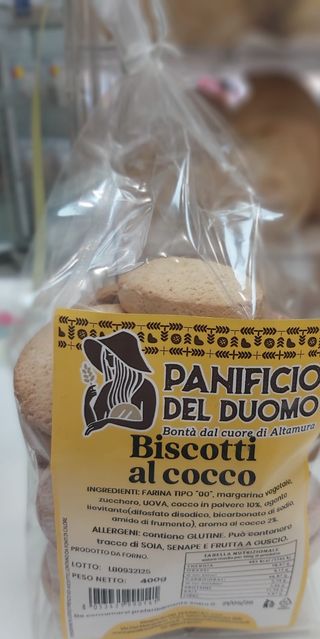 Biscotti al cocco 500 g