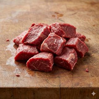 Bocconi di manzo senza osso 500 g