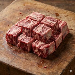 Bocconi manzo con ossa (costine) 1 kg