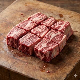 Bocconi manzo con ossa (costine) 500 g