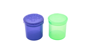 Bočica s pop up poklopcemzelena 20  ml