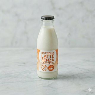 Bottiglia latte senza lattosio