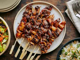 Brochette De Poulet Grille