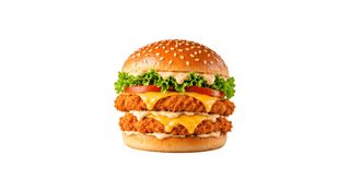Double Chicken Burger