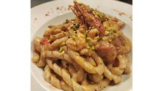 Gambero e pistacchio