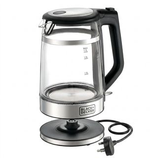 Black & Decker GK220-B5 Cordless Kettle, 1.7L - Glass