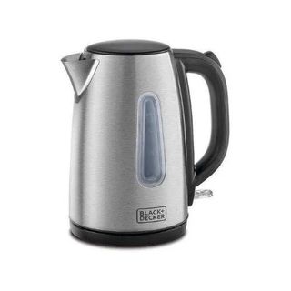 BLACK+DECKER JC450-B5 Cordless Kettle, Stainless Steel - 1.7L