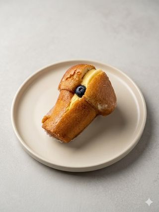 Babà con crema