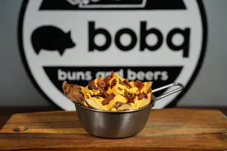 Bacon cheese fries