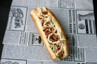 Bacon & Chees Hot Dog