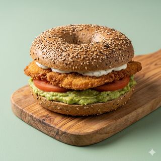 Bagel pollo croccante