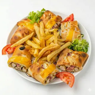 Baguette Farcie Escalope Jambon