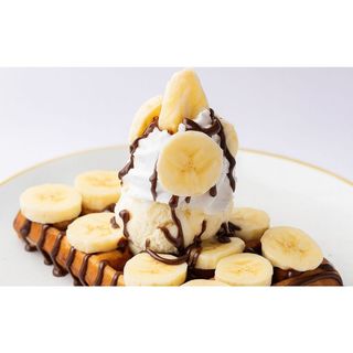 Banana waffle