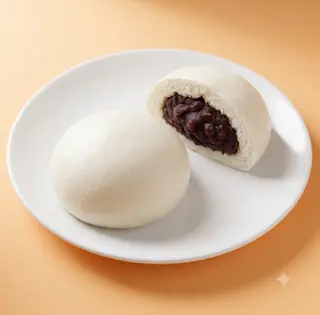 Bao alla crema di fagioli rossi 2 pezzi