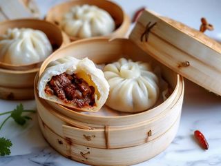 Bao con carne di maiale