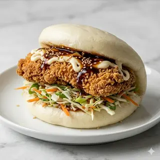 Bao di pollo fritto 1 pezzo