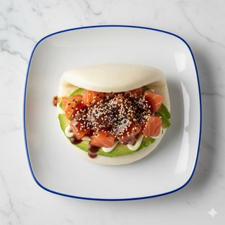 Bao salmone