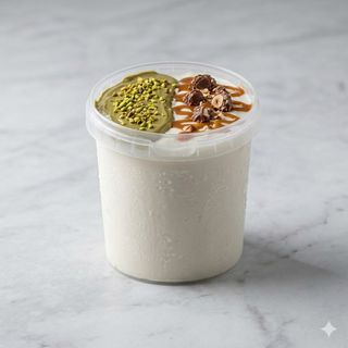 Barattolo yogurt d'asporto 1 l