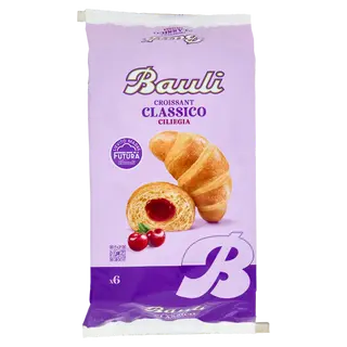 Bauli croissant ciliegia 300 g - 6 pezzi