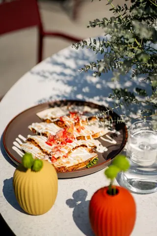 BBQ quesadilla