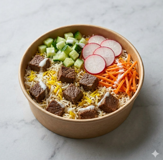 Beef biryani