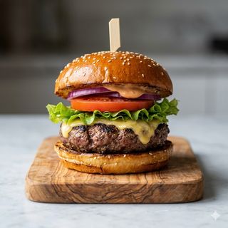 Menù beef burger