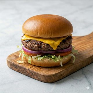 Menù beef cheese burger