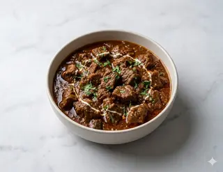Beef curry