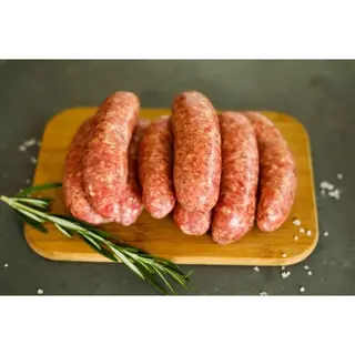 Beef sausage
