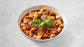 Beef sliced noodles
