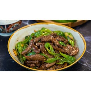 Beef With Green Pepper