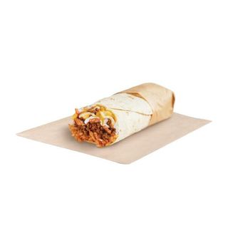 Beefy melt burrito