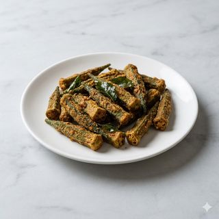 Bhindi fried
