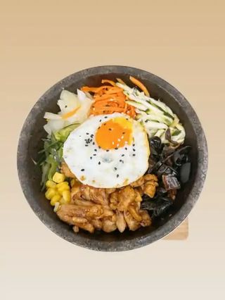 Bibimbap de Frango