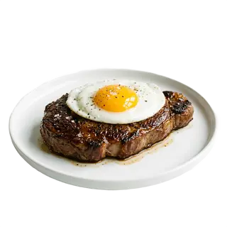 Bife com Ovo
