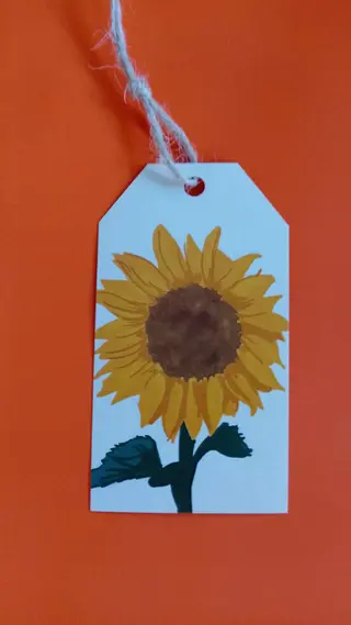 Biglietto sunflower