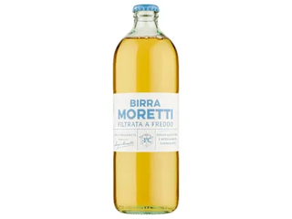 Birra Moretti filtrata a freddo ...