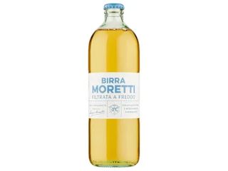 Birra Moretti filtrata a freddo ...