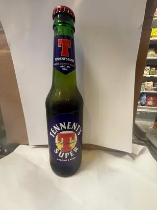 Birra Tenets super strong lager Alcohol 9% Vol. 33 cl