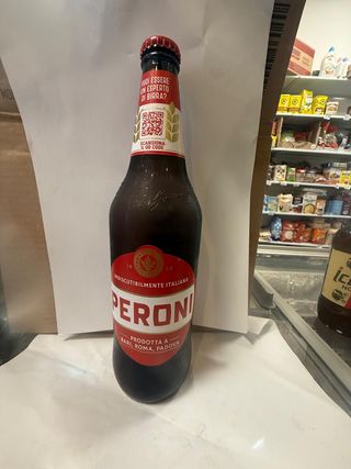 Birra Peroni Alcohol 4.7%