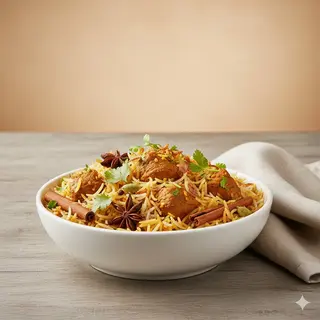 Biryani di agnello