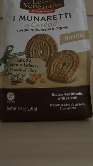 Biscotti ai cereali 250 g