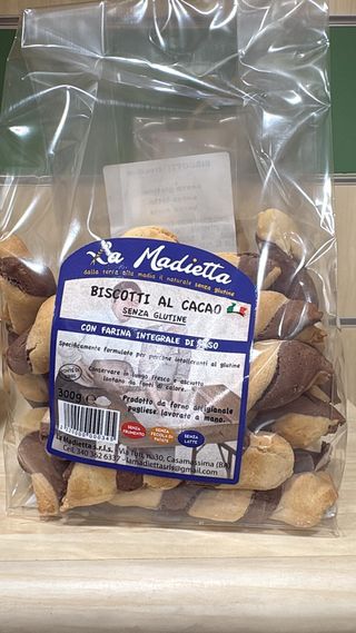  Biscotti al cacao (farina integrale di riso) 300 g