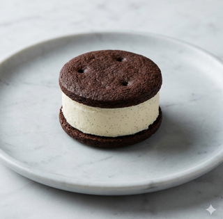 Biscotto gelato alla vaniglia del Madagascar