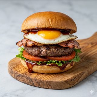Bismarck burger