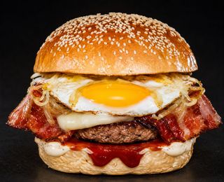 Bismark burger