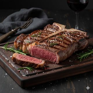 Bistecca fiorentina nella costola manzo italiano 48€ al kg, circa 800 g!