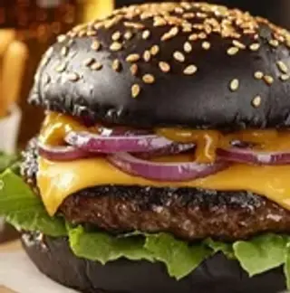 Black burger